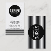 stripe company visitekaartje (Voorkant / Achterkant)