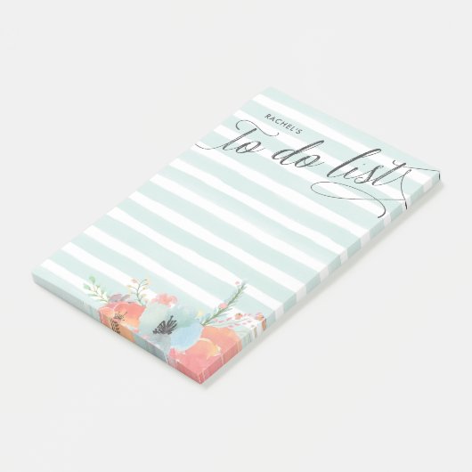 Stripe- en Bloom-lijst met specifieke taken Post-it® Notes (Schuin)