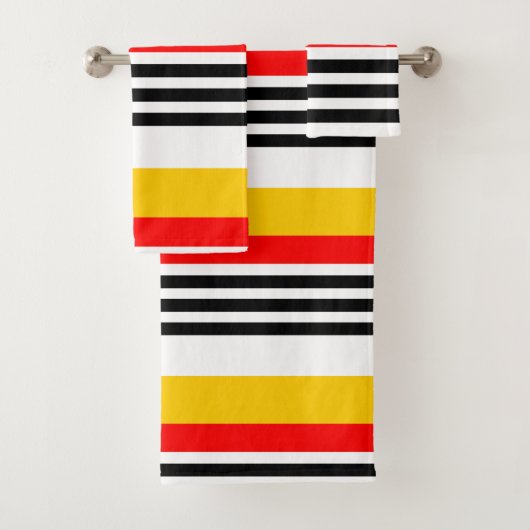 Stripe espagnol Classic serviette set (En situation)