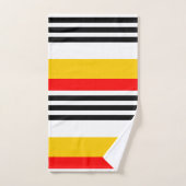 Stripe espagnol Classic serviette set (Serviette à main)