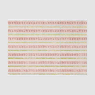  Stripe Floral Shabby Chic Decoupage Tissuepapier