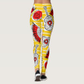 Stripe leggings espagnols (Dos)