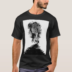 Stripe opladen t-shirt