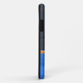 Stripe Oranje Case-Mate iPhone Case (Achterkant/rechts)