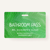 Stripe patroonplaat terug naar school badge (Voorkant)