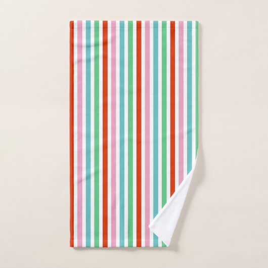 Stripe pattern | Colorful Christmas Cheer (Serviette à main)