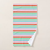 Stripe pattern | Colorful Christmas Cheer (Serviette à main)