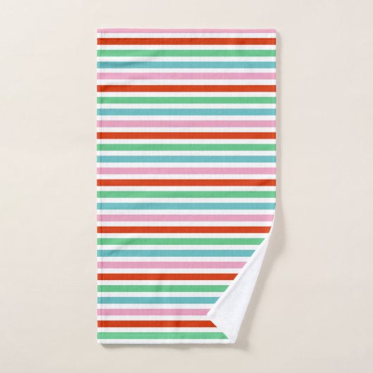 Stripe pattern | Colorful Christmas Cheer (Serviette à main)