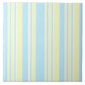 Stripe Print Ceramic Tile Tegeltje (Voorkant)