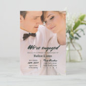 Stripe | prune | Cartes d'invitation pour une fête (Debout devant)