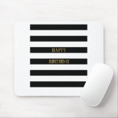 Stripe wrapppapier muismat (Met muis)