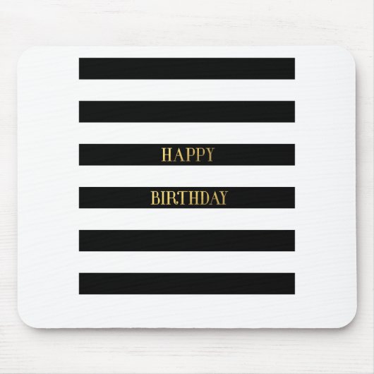 Stripe wrapppapier muismat (Voorkant)