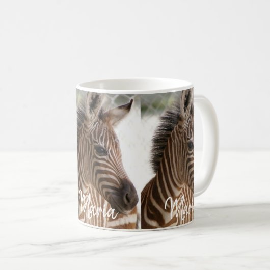 Stripe Zebra Mok (Voorkant rechts)