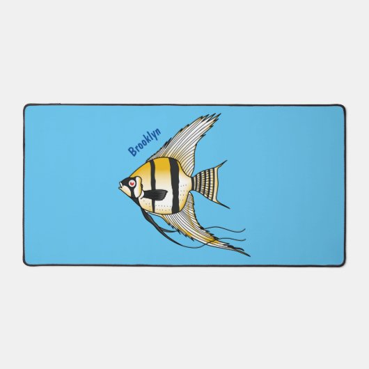 Striped angelfish cartoon (Recto)