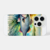 Striped bass 031024AREF130 - Watercolor (Verso Horizontal)