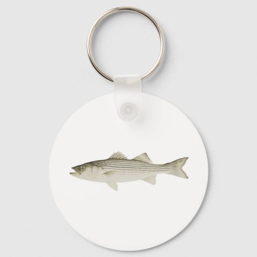 Striped Bass sleutelhanger (Voorkant)