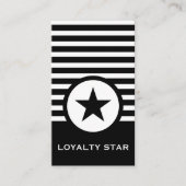 Striped Chic Loyalty Star (Voorkant)