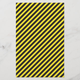 Striped Construction - Yellow & Black Diagonal