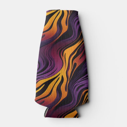 Striped design flesjeskoeler (Voorkant)