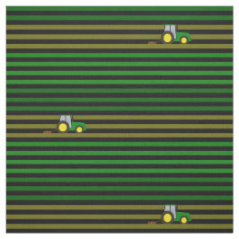 Striped Field & Tractor Stof