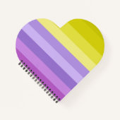 Striped, helder notitieboek (Voorkant)