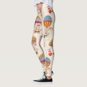 Striped Hot Air-ballonnen Leggings (Links)