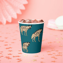 Striped Hyenas Papieren Bekers