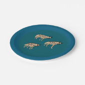 Striped Hyenas Papieren Bordje (Gekanteld)