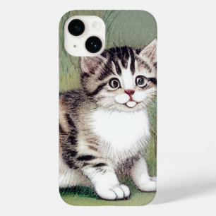 Striped Kitten Illustratie Case-Mate iPhone 14 Hoesje