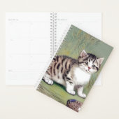  Striped Kitten Illustratie Planner (Display)