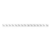 Striped Llama Ribbon Lint (Voorkant)