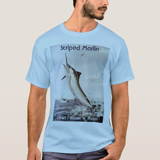 Striped Marlin T-shirt (Voorkant)