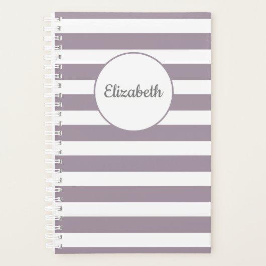 Striped Name Planner (Voorkant)