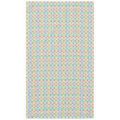 Striped pattern with hearts for Valentine's day Tafelkleed (Voorkant)