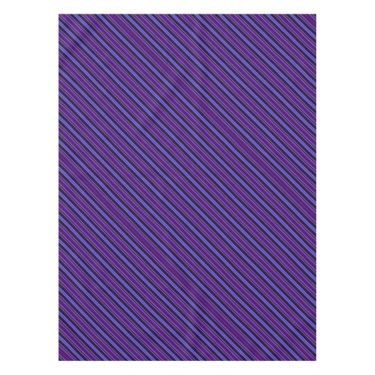 Striped Purples Tafelkleed (Voorkant)