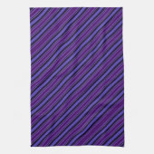 Striped Purples Theedoek (Verticaal)