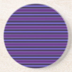 Striped Purples Zandsteen Onderzetter
