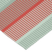 Striped Red en Green Tafelkleed (Gekanteld)