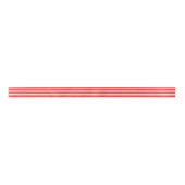 STRIPED RED Ribbon Lint (Voorkant)