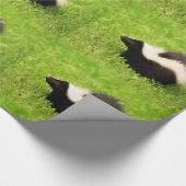 Striped Skunk Cadeaupapier (Hoek)