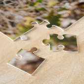 Striped Skunk Fern Log Legpuzzel (Zijkant)
