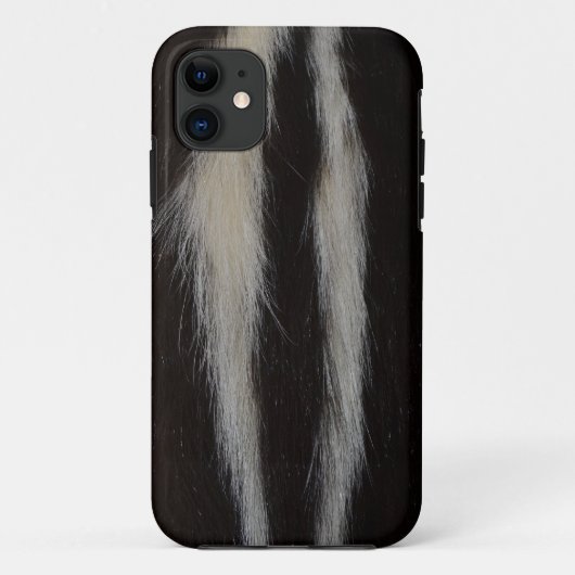 Striped Skunk Fur Case-Mate iPhone Case (Achterkant)