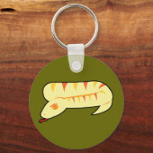 Striped Snake Sleutelhanger (Voorkant)