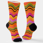 Striped sock sokken (Gebogen)