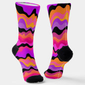 Striped sock sokken (Gebogen)