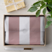 Striped White en Roos Gold Tissuepapier (Geschenk)