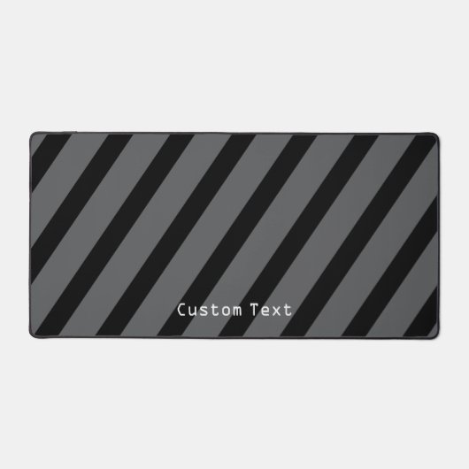 Striped with Computer Text Gray and Black (Recto)