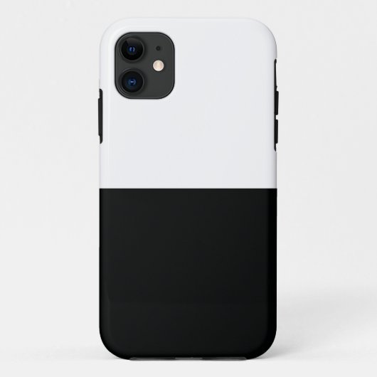 Striped (zwart-wit) | Horizontaal)  Case-Mate iPhone Case (Achterkant)