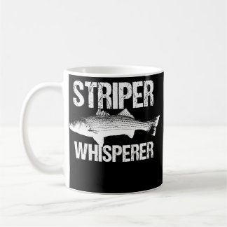 Striper Whisperer Cool Bass Fly Fishing Fish Koffiemok