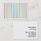 Stripes abstract visitekaartje (Voorkant / Achterkant)
